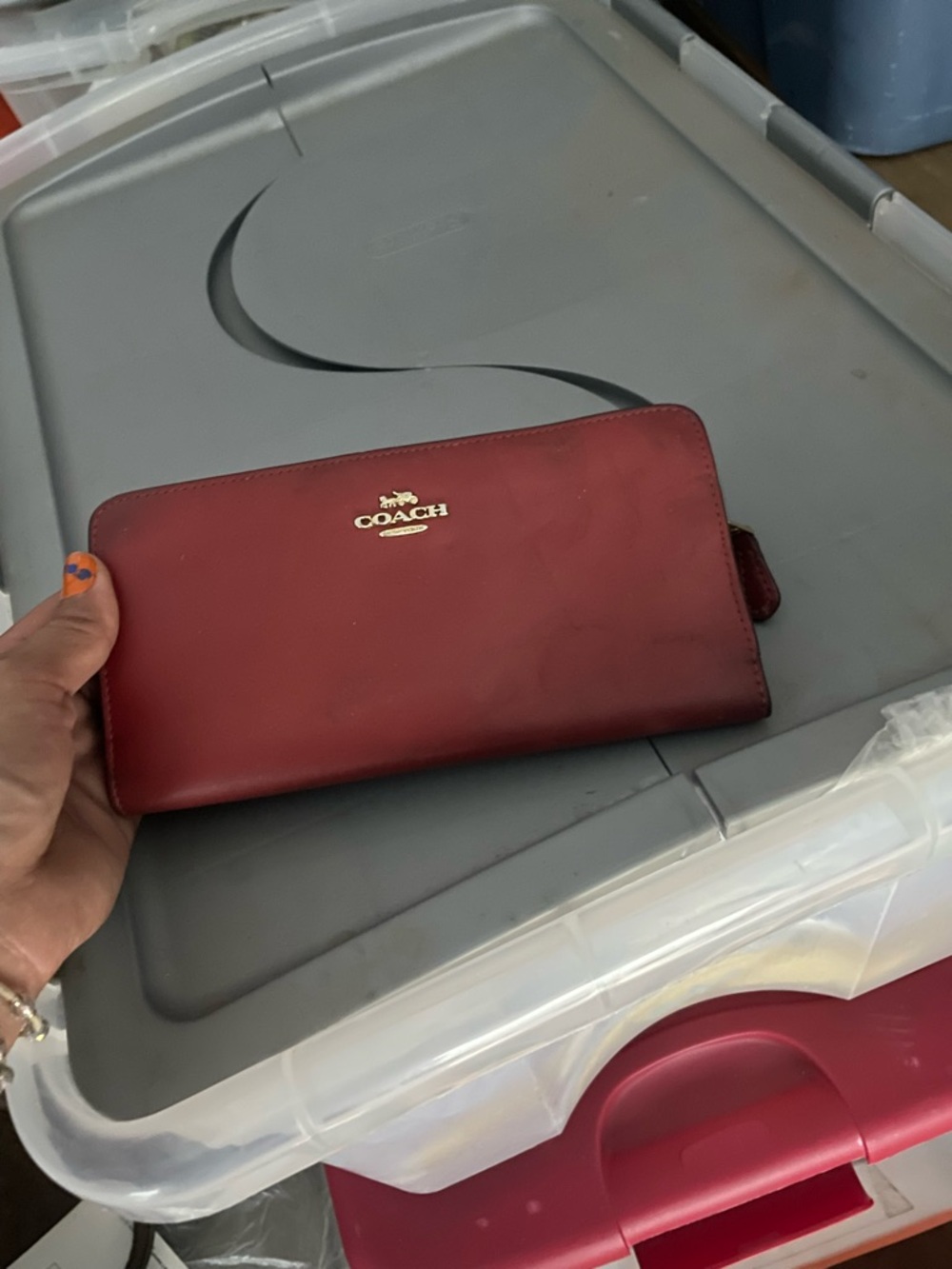 Coach Leather Wallet